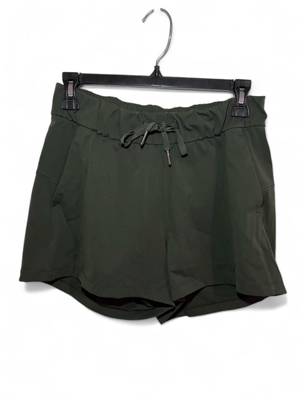 lululemon athletica Olive Drawstring Performance Shorts
